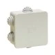 Κουτί διακλάδωσης εξωτερικό MARLANVIL 003 80X80X45mm στεγανό IP44 τετράγωνο Κουτί διακλάδωσης εξωτερικό MARLANVIL 003 80X80X45mm στεγανό IP44 τετράγωνο