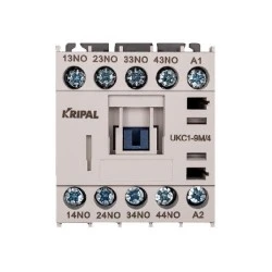 MINI ρελέ KRIPAL UKC1-6M 2,2KW 230V AC επαφής 1 N.O. + 1 N.C.