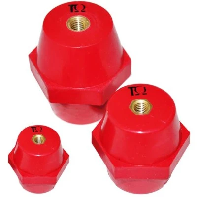 Μονωτηράς στήριξης μπαρών TEKNOMEGA CPH2100 60x50mm με σπείρωμα M10