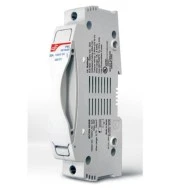 Αποζεύκτης ράγας με ένδειξη 1X32A 1500VDC τύπου 485701 για κυλινδρικές ασφάλειες 10Χ85mm & 14Χ85mm φωτοβολταϊκών
