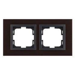 Πλαίσιο διπλό βέγγε Mono Electric Style Wood οριζόντιας και κάθετης τοποθέτησης