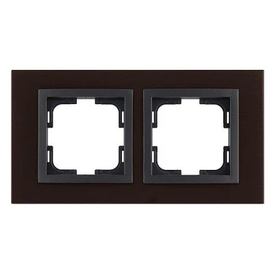 Πλαίσιο διπλό βέγγε Mono Electric Style Wood οριζόντιας και κάθετης τοποθέτησης