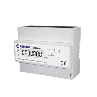 Ψηφιακός μετρητής ενέργειας KWH SDM-530D EASTRON τριφασικός μέτρηση απευθείας εώς 100A
