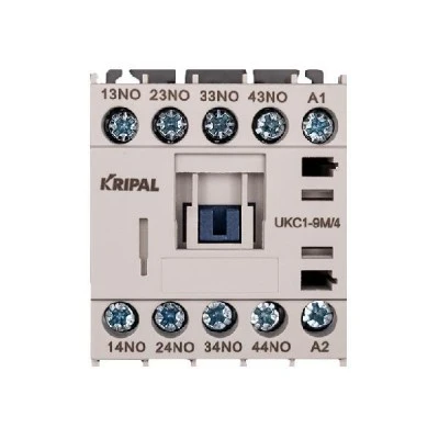 MINI ρελέ KRIPAL UKC1-9M τύπου LG με πηνίο 220/230V ισχύς 4KW 9AC3/ 20AC1 επαφή 1NO