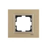 Πλαίσιο μονό MONO ELECTRIC style aluminium τιτάνιο οριζόντιας ή κάθετης τοποθέτησης
