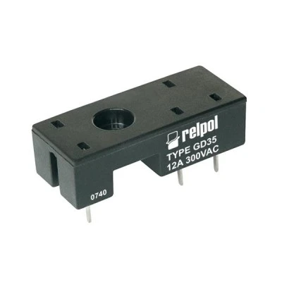 Βάση ρελέ τυπωμένου κυκλώματος 1 επαφής PCB RELPOL GD35