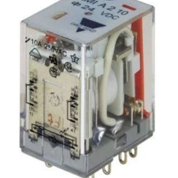 Μικρορελέ τετράγωνο 10A CARLO GAVAZZI RMIA210 2C/O 110V DC 8 ποδιών με ενσωματωμένο LED Μικρορελέ τετράγωνο 10A CARLO GAVAZZI RMIA210 2C/O 110V DC 8 ποδιών με ενσωματωμένο LED