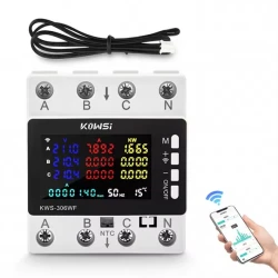 Επιτηρητής wifi 3P 80A KWS-306WF τριφασικός έως 23kW με απομακρυσμένο έλεγχο Επιτηρητής wifi 3P 80A KWS-306WF τριφασικός έως 23kW με απομακρυσμένο έλεγχο