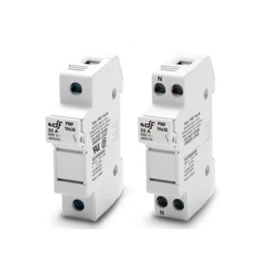 Αποζεύκτης ράγας 485250 (ασφαλειοθήκη) 1X32A 1000VDC για κυλινδρικές ασφάλειες 14Χ51mm φωτοβολταϊκών