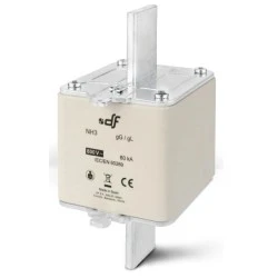Μαχαιρωτό φυσίγγιo ΝΗ3 355Α gG  800V AC DF- 385450 κατάλληλo για προστασία των inverter φωτοβολταϊκών
