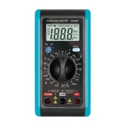 Ψηφιακό πολύμετρο ΕΜ386F με οθόνη LCD - λειτουργία συγκράτησης δεδομένων & προστασία υπερφόρτωσης