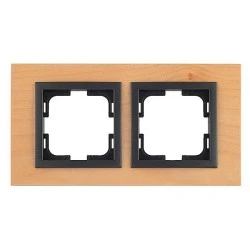 Πλαίσιο διπλό σφενταμί Mono Electric style wood οριζόντιας και κάθετης τοποθέτησης