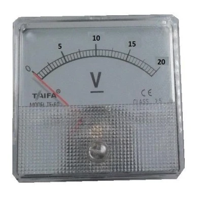 Βολτόμετρο 60x60 20V DC TC6520