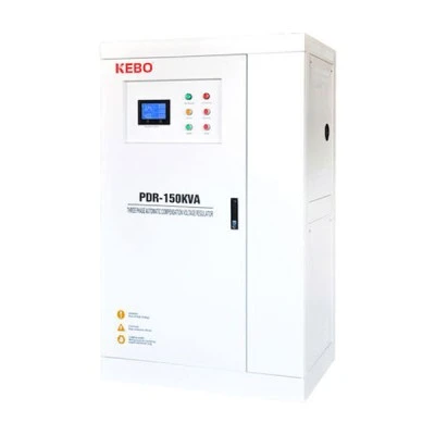 Σταθεροποιητής - ρυθμιστής τάσης 150KVA τριφασικός SERVO LCD (PDR) KEBO