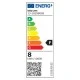 Λάμπα LED GU10 8W 230V με θερμό λευκό φως 3000Κ δέσμη 105° ντιμαριζόμενη με ματ κάλυμμα Λάμπα LED GU10 8W 230V με θερμό λευκό φως 3000Κ δέσμη 105° ντιμαριζόμενη με ματ κάλυμμα