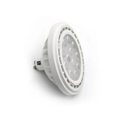 LED λάμπα AR111 GU10 12W 230VAC PC με 4000Κ ενδιάμεσο λευκό φως και δέσμη 24° LED λάμπα AR111 GU10 12W 230VAC PC με 4000Κ ενδιάμεσο λευκό φως και δέσμη 24°