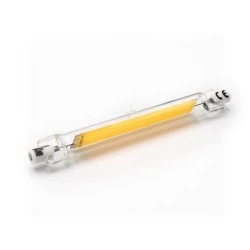 LED λάμπα COB τύπου ιωδίνης J118 για ντουί R7S 230V 9W με ενδιάμεσο λευκό φως 4000k 1200lm δέσμης 360°