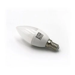 Λάμπα LED κεράκι με ντουί Ε14 6W ψυχρό λευκό φως 6200Κ 540lm ντιμαριζόμενη 