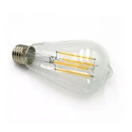 Διακοσμητική λάμπα led αβοκάντο E27 ντιμαριζόμενη 12W 230V 2800k θερμό φως 1000lm διάφανη