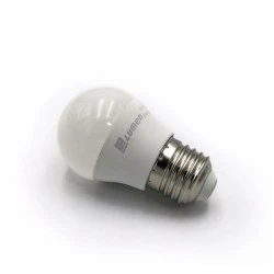 Λάμπα led G45 Ε27 σφαιρική 8W 230V 6200k ψυχρό φως δέσμης 220° 800lm με ματ κάλυμμα Λάμπα led G45 Ε27 σφαιρική 8W 230V 6200k ψυχρό φως δέσμης 220° 800lm με ματ κάλυμμα