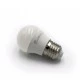 Λάμπα led G45 Ε27 σφαιρική 8W 230V 6200k ψυχρό  φως δέσμης 220° 800lm με ματ κάλυμμα