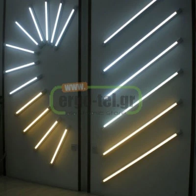 Λάμπα φθορίου T5 G5 49W 3000k θερμό φως (830) μήκους 144.9cm 3850lm και διάρκειας 15000h Λάμπα φθορίου T5 G5 49W 3000k θερμό φως (830) μήκους 144.9cm 3850lm και διάρκειας 15000h