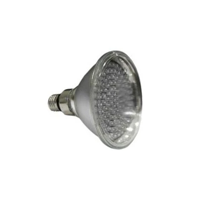 LED λάμπα γυάλινη με ντουί PAR38 E27 120LED 8.5W 42VAC RGB με δέσμη 70° LED λάμπα γυάλινη με ντουί PAR38 E27 120LED 8.5W 42VAC RGB με δέσμη 70°