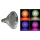 LED λάμπα γυάλινη με ντουί PAR38 E27 120LED 8.5W 42VAC RGB με δέσμη 70° LED λάμπα γυάλινη με ντουί PAR38 E27 120LED 8.5W 42VAC RGB με δέσμη 70°