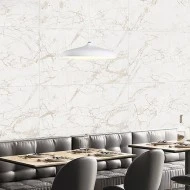 Φωτιστικό LED κρεμαστό μονόφωτο 18W με δυνατότητα επιλογής φωτός 3 CCT σε λευκό χρώμα με διάσταση 250Χ1800mm
