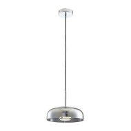 Φωτιστικό κρεμαστό μονόφωτο LED 5W με δυνατότητα επιλογής απόχρωσης φωτός 3CCT σε σκούρο γκρι χρώμα με διάσταση 230X1900mm