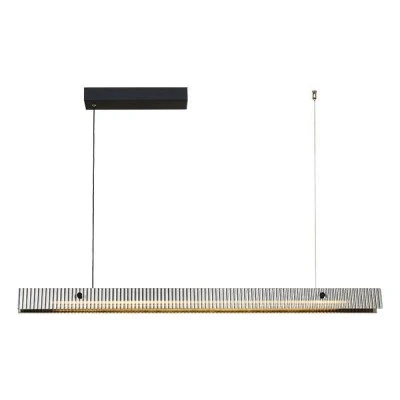 Φωτιστικό LED γραμμικό μονόφωτο 25W με δυνατότητα επιλογής απόχρωσης φωτός 3 CCT σε μαύρο χρώμα & διαστάσεις  L120*W5.6*H7cm