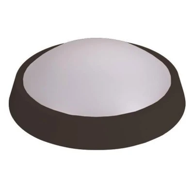 Φωτιστικό επιτοίχιο LED Plus στρόγγυλο σε μαυ΄ρο χρώμα 30W ενδιάμεσο χρώμα φωτός 4000k στεγανό IP65