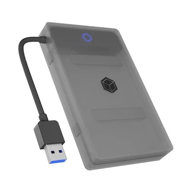 Εξωτερική θήκη για σκληρούς δίσκους HDD & SSD 2,5" SATA με σύνδεση USB 3.2 Gen 1x1 Type-Α.
