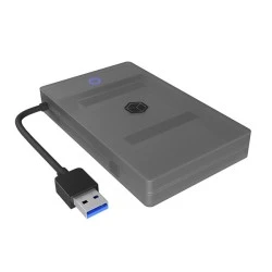 Εξωτερική θήκη για σκληρούς δίσκους HDD & SSD 2,5" SATA με σύνδεση USB 3.2 Gen 1x1 Type-Α.
