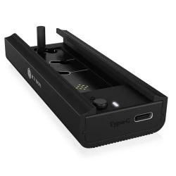Docking Station για δίσκους M.2 NVMe και SATA SSD με καλώδιο USB 3.2 Gen 2x1 USB Type-C και αντάπτορα για USB Type-A.