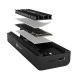 Docking Station για δίσκους M.2 NVMe και SATA SSD με καλώδιο USB 3.2 Gen 2x1 USB Type-C και αντάπτορα για USB Type-A. Docking Station για δίσκους M.2 NVMe και SATA SSD με καλώδιο USB 3.2 Gen 2x1 USB Type-C και αντάπτορα για USB Type-A.