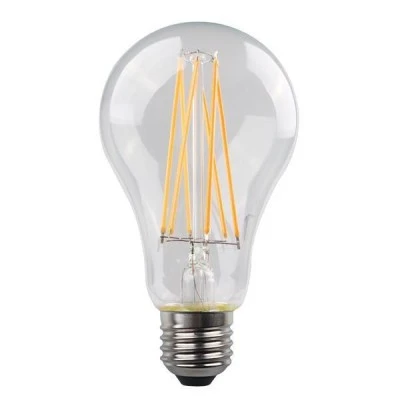 Λάμπα led κοινή crossed filament 7W E27 3000k με θερμό λευκό φως 850lm dimmable IP20
