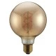 Λάμπα LED G95 Filament "decor" 5W E27 1800k 220-240V dimmable με χρυσαφί κάλυμμα