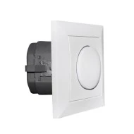 Dimmer Universal  1,3A  230V σε χρώμα λευκό πλήρες με πλαίσιο 4-100W λειτουργία αλέ ρετούρ σε συνδυασμό με διακόπτες