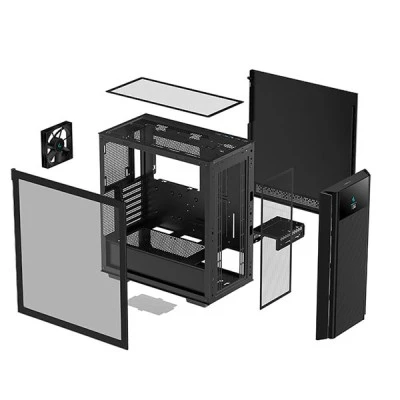 Κουτί DEEPCOOL CΗ510 MESH DIGITAL για μητρικές Mini-ITX / Micro-ATX / ATX / E-ATX Κουτί DEEPCOOL CΗ510 MESH DIGITAL για μητρικές Mini-ITX / Micro-ATX / ATX / E-ATX