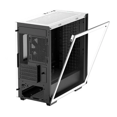 Κουτί DEEPCOOL CH370 WH για μητρικές Mini-ITX / Micro-ATX  Μiddle Tower με 4 θύρες επέκτασης