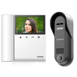 Σετ θυροτηλεόρασης COMMAX DRC-4CPN2 CDV-43K2 4 καλωδίων με οθόνη HD LED