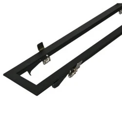 Πλαίσιο ψευδοροφής  μαύρο 120cm για γραμμικό φωτιστικό 