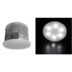 Led σποτ χωνευτό  σατινέ 6x3W ψυχρό φως δέσμης 60° από γυαλί οπαλίνα με τροφοδοτικό