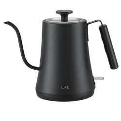 Bραστήρας Modern Vintage 1.0L 1350W σε μαύρο χρώμα με περιστρεφο΄μενη κανάτα 360° & προστασία Boil-Dry