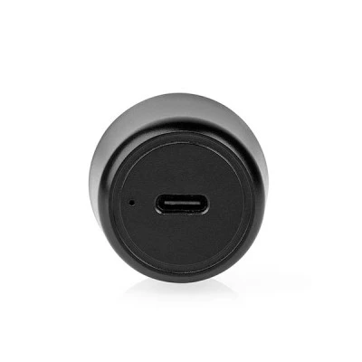 Universal φορτιστής αυτοκινήτου USB-C 3.0A PD45W σε μαύρο χρώμα με τεχνολογία Smart IC