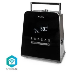  Wi-Fi έξυπνος υγραντήρας υπερήχων με δοχείο 5.5L, ψηφιακή οθόνη LED, τηλεχειριστήριο και πλήκτρα αφής