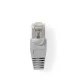 Κονέκτορας CΑΤ 5e FTP RJ45 αρσενικό PVC με καπάκια και επίχρυσες επαφές σε συσκευασία 10 τεμαχίων 