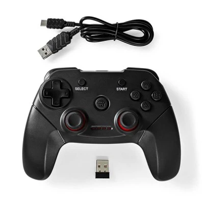 Ασύρματο Gamepad με 11 πλήκτρα 2 αναλογικούς μοχλούς και αυτονομία μπαταρίας έως 12 ώρες