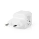 Universal φορτιστής USB-C 3.0A & PD20W λευκος συμβατός με smartphone - tablet και συσκευές που φορτίζονται μέσω USB Universal φορτιστής USB-C 3.0A & PD20W λευκος συμβατός με smartphone - tablet και συσκευές που φορτίζονται μέσω USB